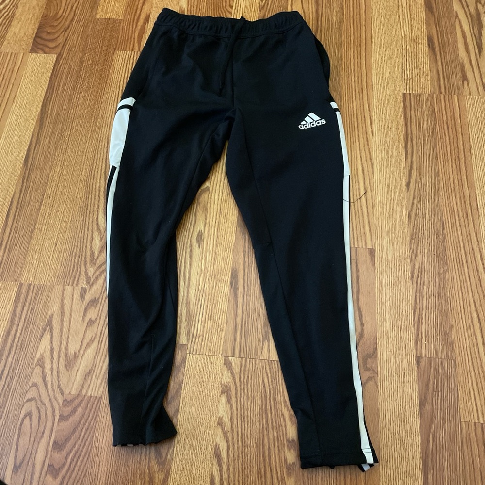 Adidas Black warm up pants